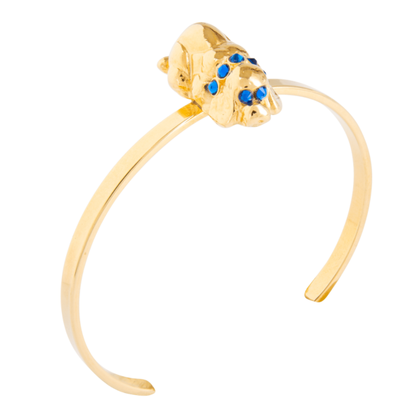 Eva Segoura - bijoux fantaisie animaux - bracelet chien or